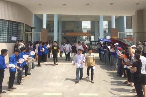 Kỳ thi vào lớp 10 diễn ra an toàn, nghiêm túc
