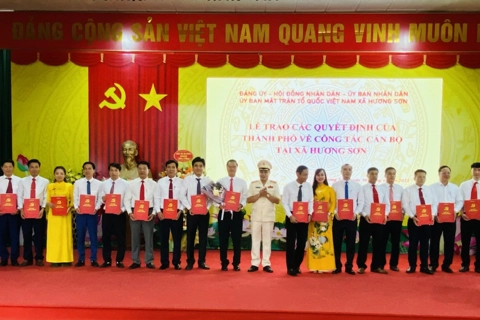 Đồng chí Trần Đức Hải được chỉ định giữ chức Bí thư Đảng ủy xã Hương Sơn
