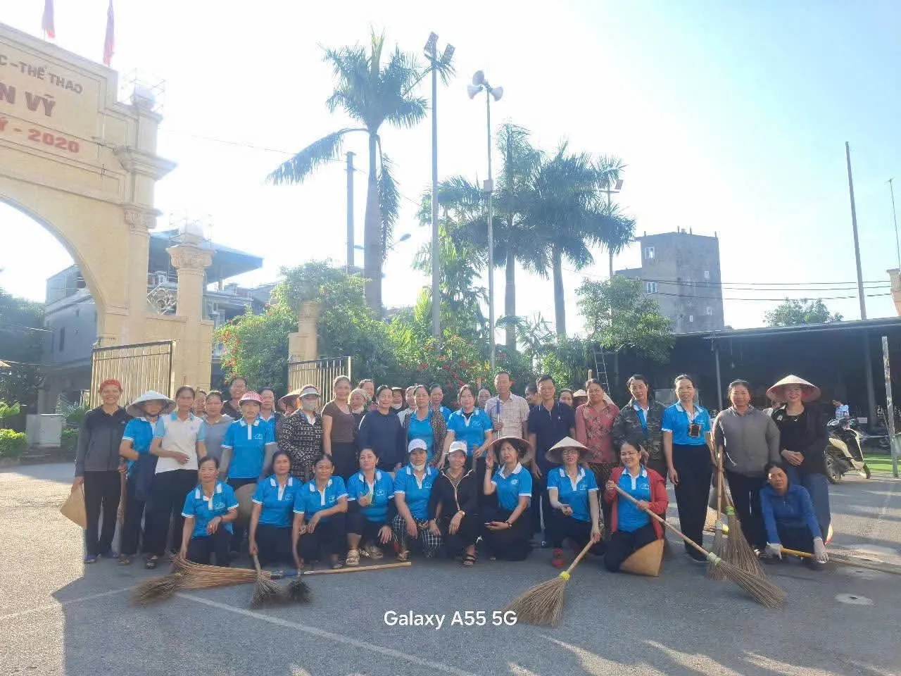 Xã Hương Sơn: chung tay xây dựng môi trường sống xanh - sạch