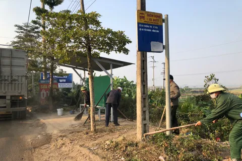 Cựu chiến binh xã Phúc Sơn góp sức xây dựng quê hương