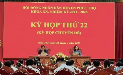 HĐND huyện Phúc Thọ thông qua phương án thành lập 3 xã: Phúc Thọ, Phúc Lộc, Hát Môn
