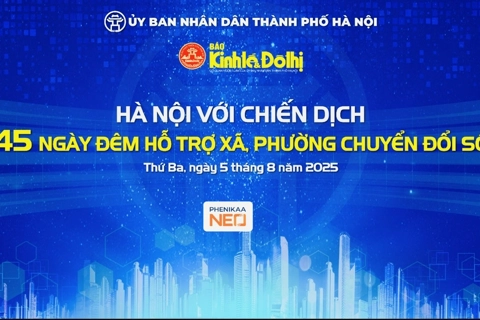 Takkshow “Hà Nội với Chiến dịch 45 ngày đêm hỗ trợ xã, phường chuyển đổi số”