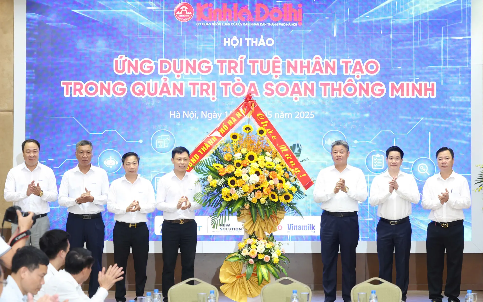 Toàn cảnh Hội thảo "Ứng dụng trí tuệ nhân tạo trong quản trị tòa soạn thông minh"