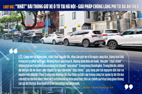 Bài 1: Ngang nhiên “xẻ” lòng đường làm bãi đáp xe