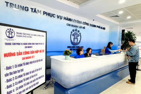 Hà Nội công bố danh sách Điểm phục vụ hành chính công từ ngày 1/7/2025
