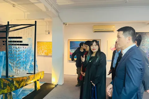 Triển lãm mỹ thuật “Tương Giao” mở cửa phục vụ công chúng từ ngày 7/2