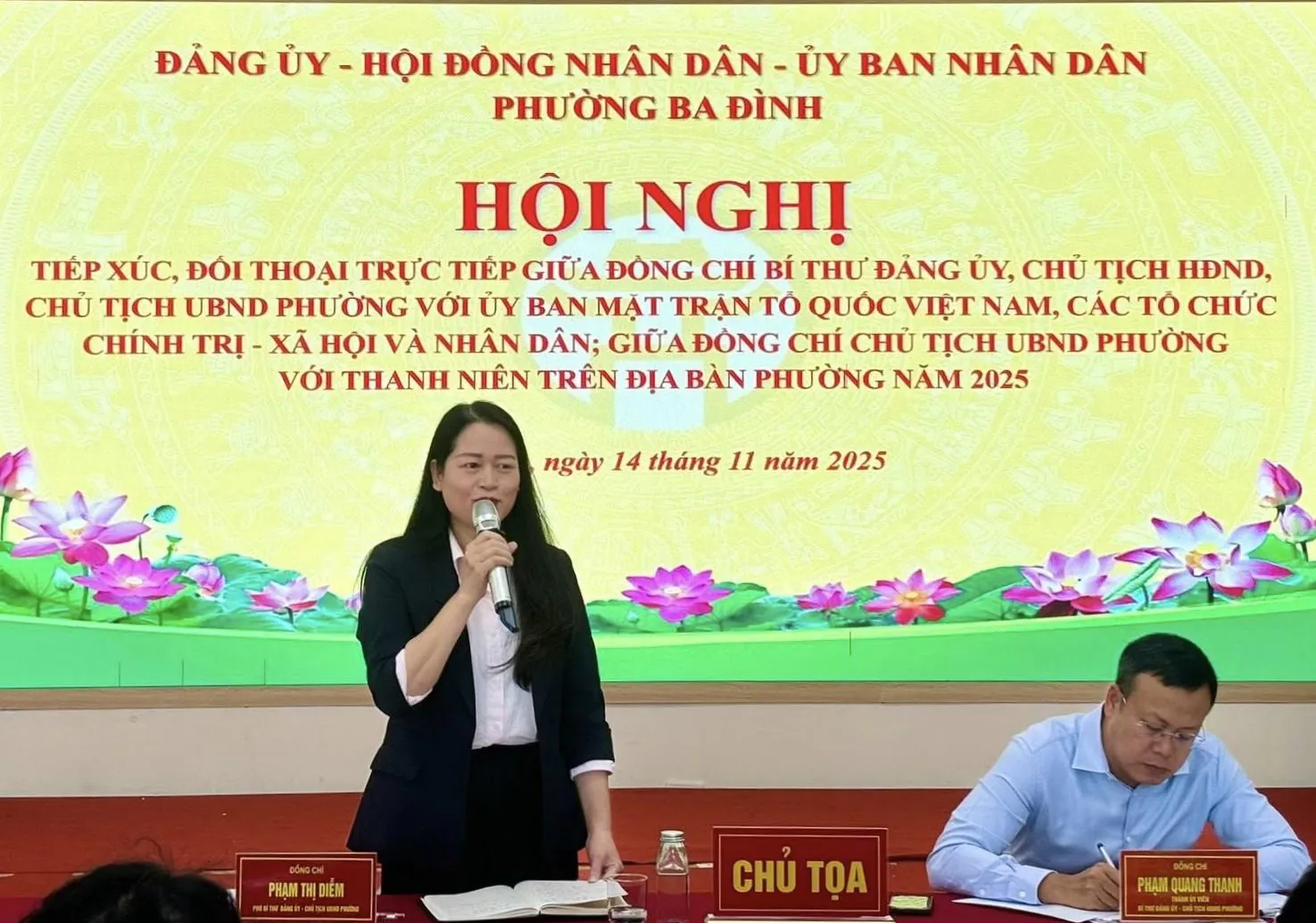 Xây dựng Ba Đình thành phường xanh, thông minh và phát triển bền vững