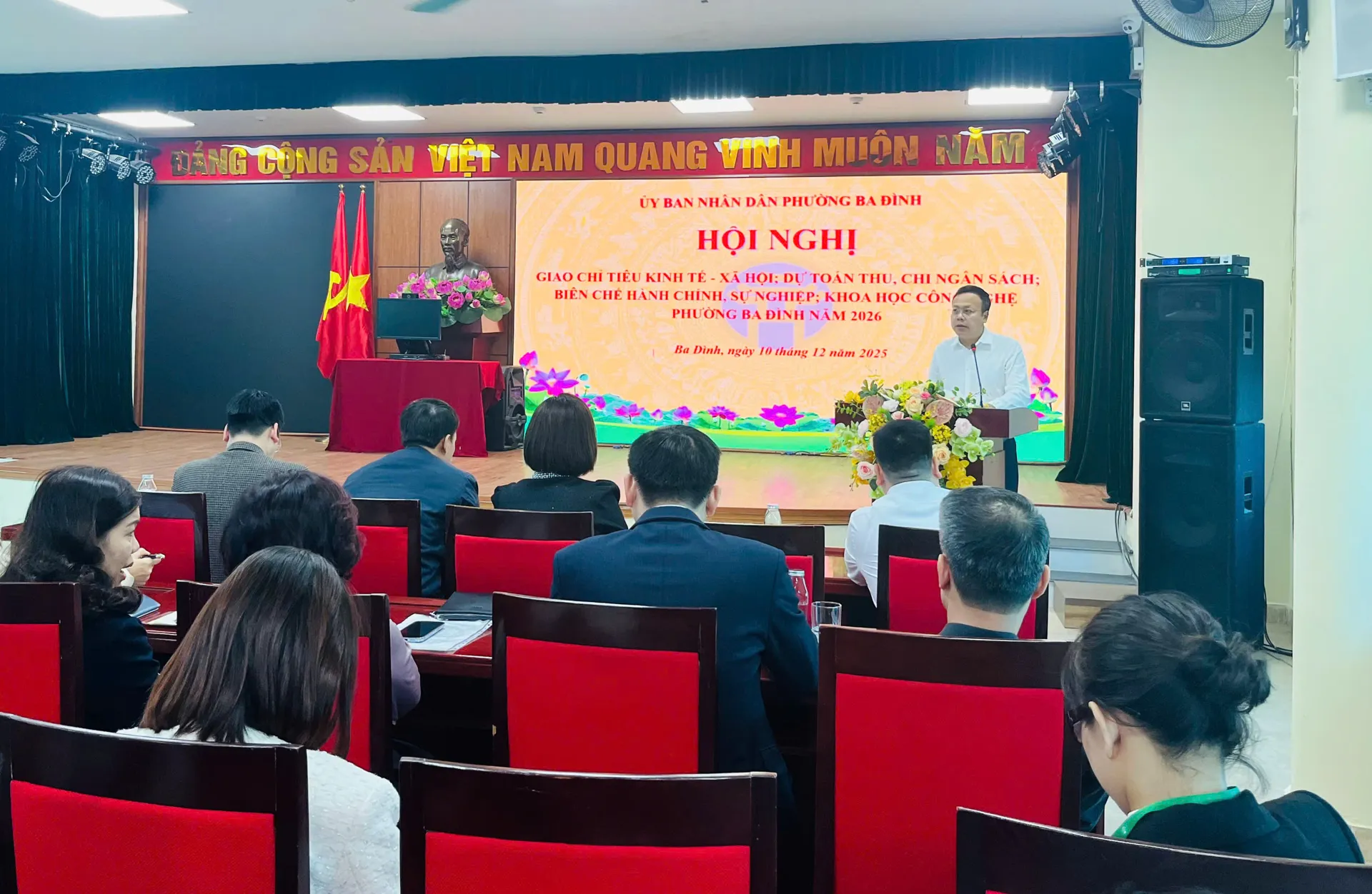 Phường Ba Đình tăng tốc thu ngân sách, đẩy mạnh đầu tư công