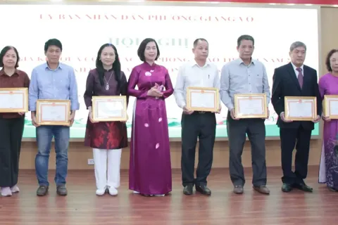 Phường Giảng Võ phát động phong trào thi đua với tinh thần đoàn kết đổi mới