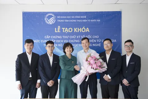 Cấp chứng thư chữ ký số gốc theo tên Bộ Khoa học và Công nghệ