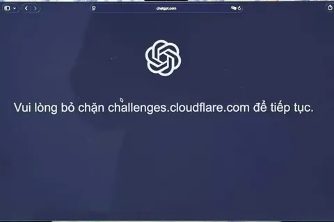 ChatGPT cùng hàng loạt trang web gặp sự cố
