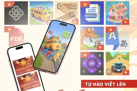 Chiến dịch “Tự hào Việt Nam” lan tỏa hình ảnh cờ đỏ sao vàng trên các nền tảng số.