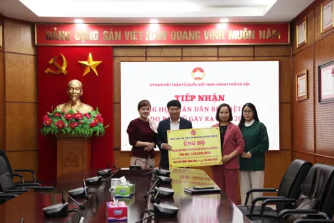 Phường Dương Nội phát huy sức mạnh đại đoàn kết qua hoạt động hỗ trợ cộng đồng