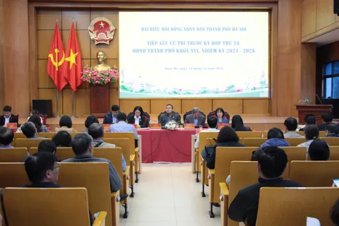 Cử tri 3 phường: Ba Đình, Ngọc Hà, Giảng Võ kiến nghị nhiều vấn đề dân sinh bức xúc