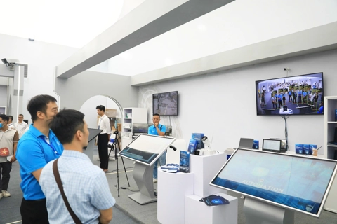 Công nghệ tỏa sáng tại Triển lãm thành tựu đất nước 80 năm