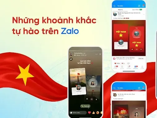 Hàng triệu hình ảnh AI được tạo trên Zalo dịp Quốc khánh 2/9