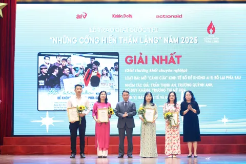 Báo Kinh tế và Đô thị đoạt giải Nhất Cuộc thi “Những cống hiến thầm lặng” 2025