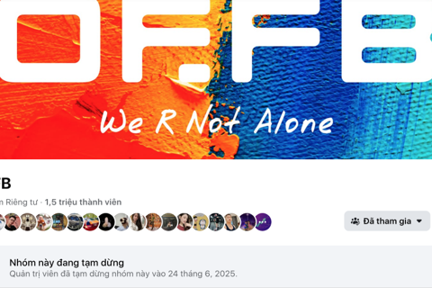 Nhiều hội nhóm trên Facebook bất ngờ biến mất trong ngày 24/6