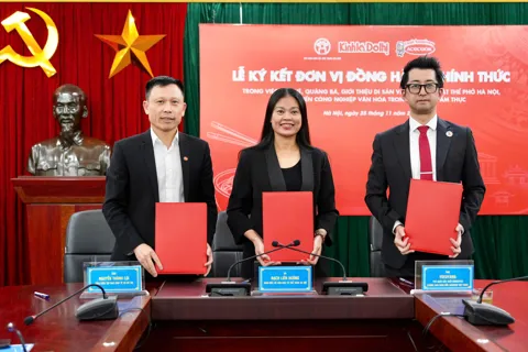 Ký kết hợp tác bảo vệ và quảng bá ẩm thực Hà Nội - di sản Phở