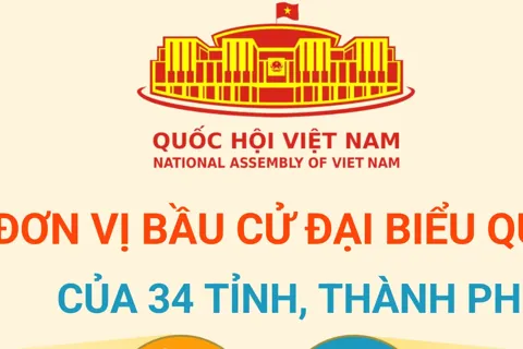 Cả nước có 182 đơn vị bầu cử đại biểu Quốc hội khóa XVI