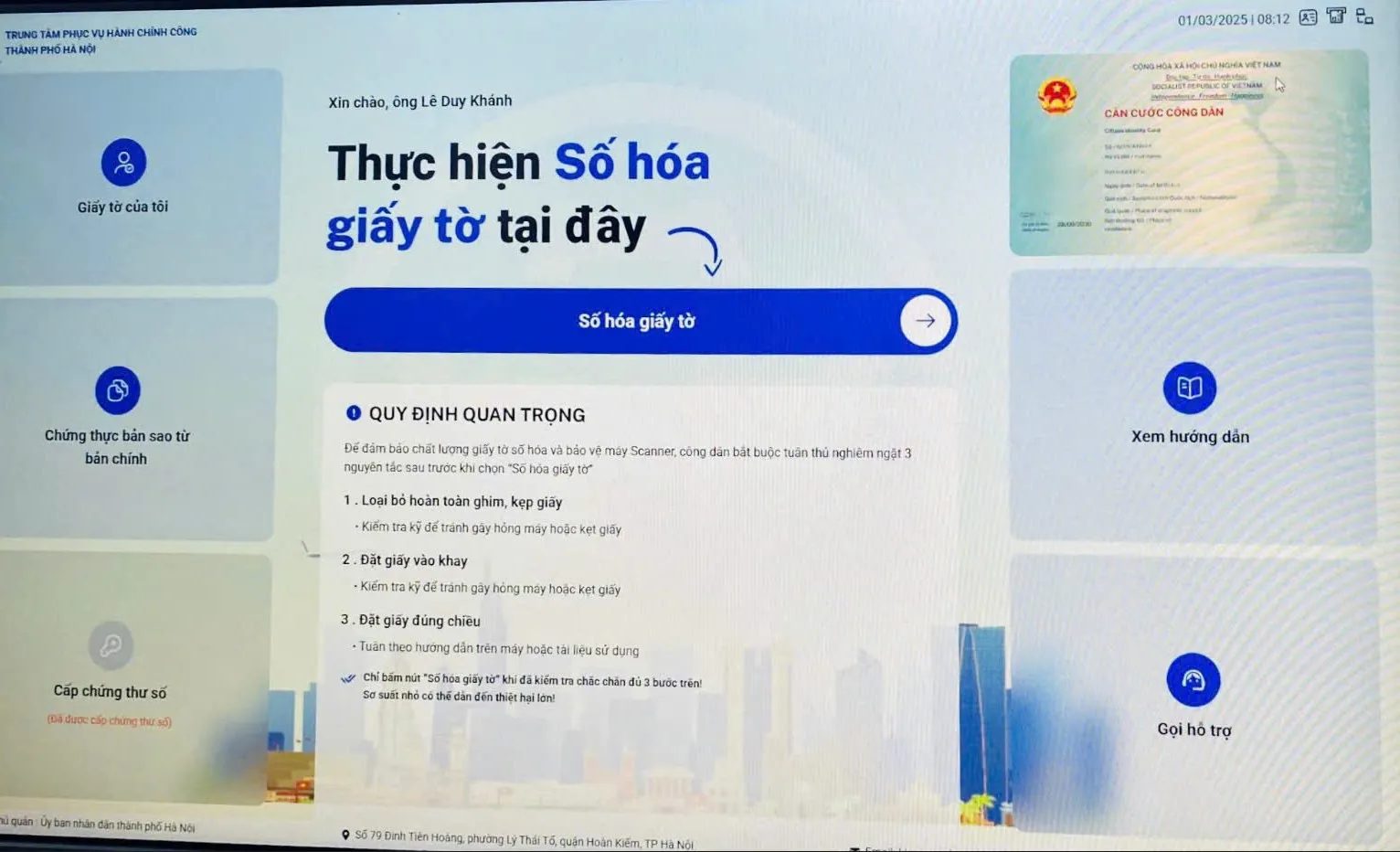 Số hóa tài liệu: trụ cột chiến lược của chính quyền số