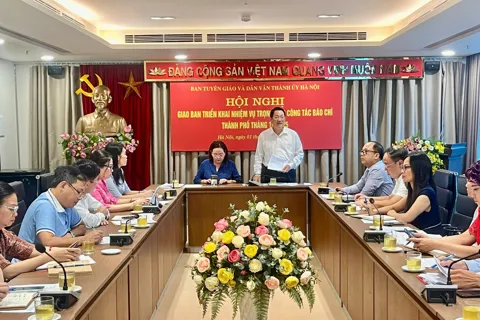 Báo chí tập trung tuyên truyền, tạo khí thế mới trước thềm Đại hội XVIII Đảng bộ TP Hà Nội