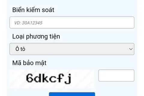 Tra cứu và nộp tiền phạt nguội qua ứng dụng iHanoi