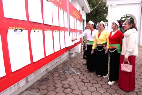 Xã Yên Xuân có 8 đơn vị bầu cử