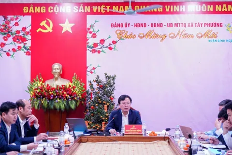 Xã Tây Phương sẵn sàng cho ngày hội lớn với 48 ứng cử viên HĐND xã