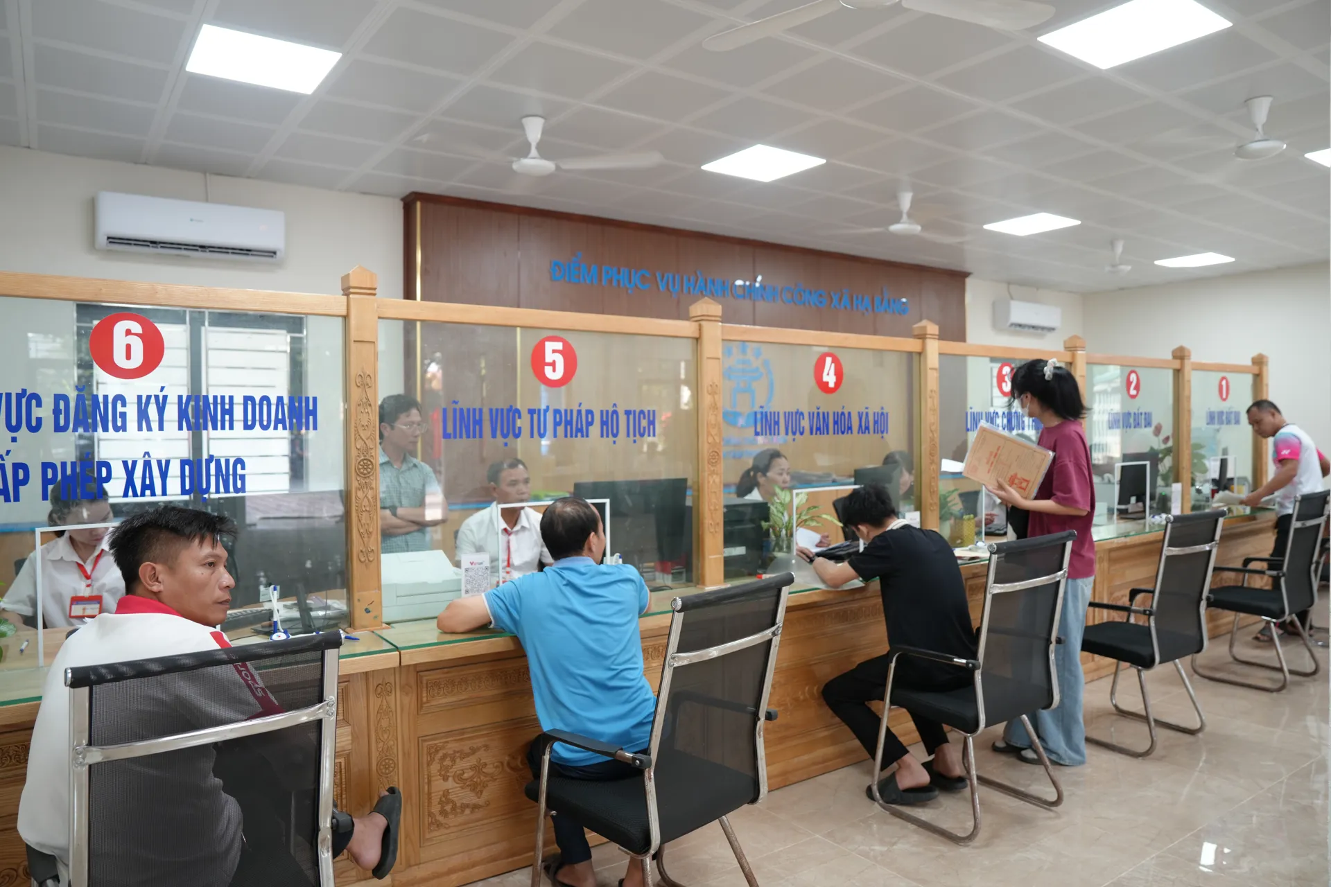 Xã Hạ Bằng đưa vào sử dụng Điểm Phục vụ hành chính công mới