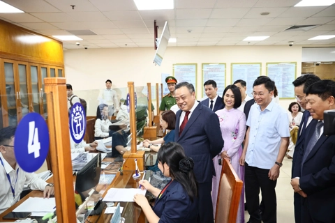 Hệ thống thông tin giải quyết thủ tục hành chính tại Hà Nội hoạt động từ ngày 1/7
