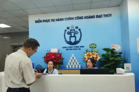 Hà Nội thí điểm thực hiện thủ tục hành chính “phi địa giới hành chính”