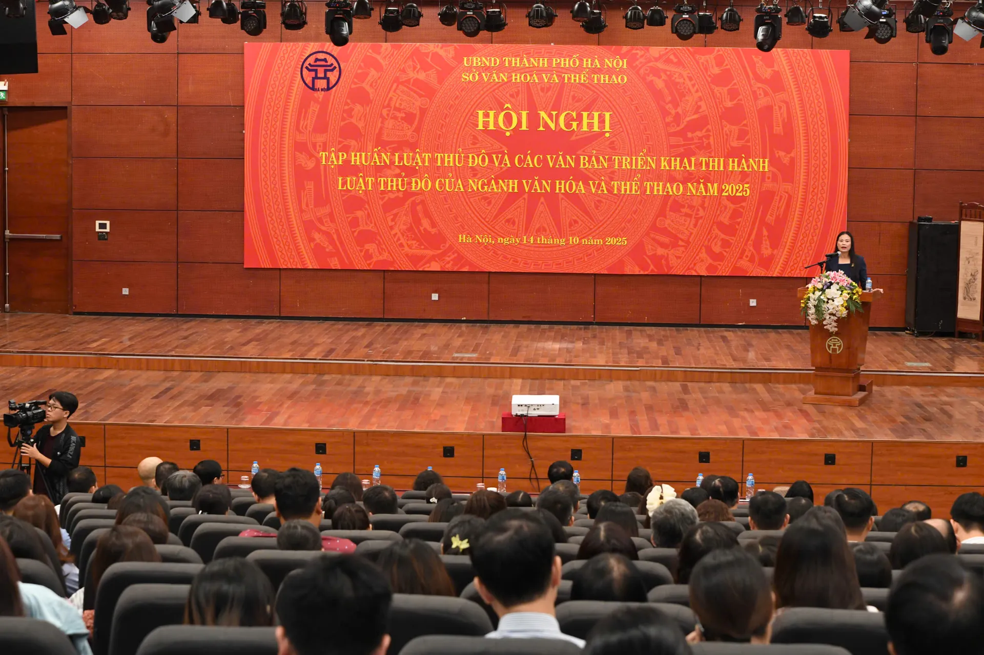 Tập huấn triển khai thi hành Luật Thủ đô cho công chức văn hóa 126 xã, phường