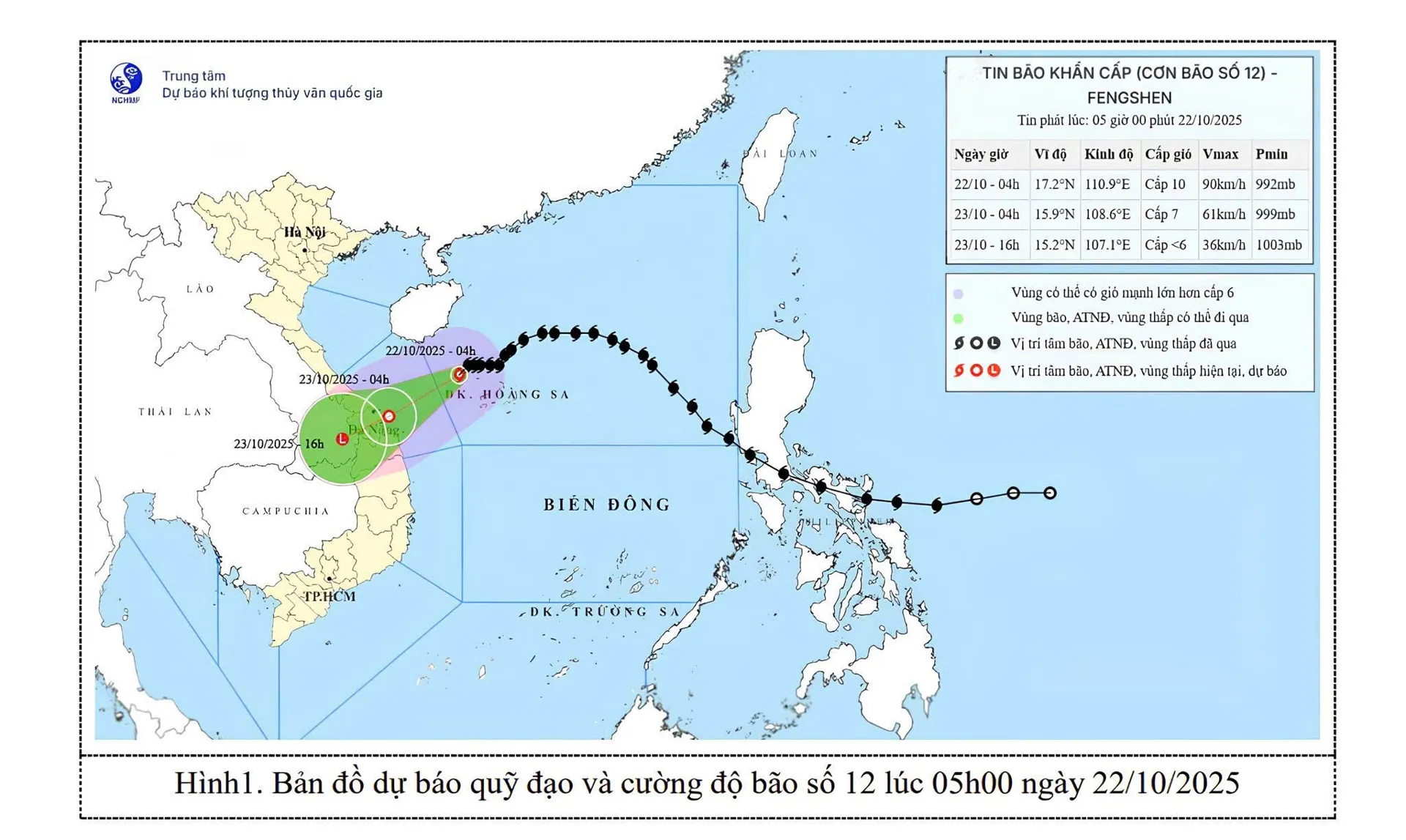 Miền Trung ứng phó bão số 12: Mưa lớn, gió mạnh, nguy cơ lũ quét và sạt lở cao