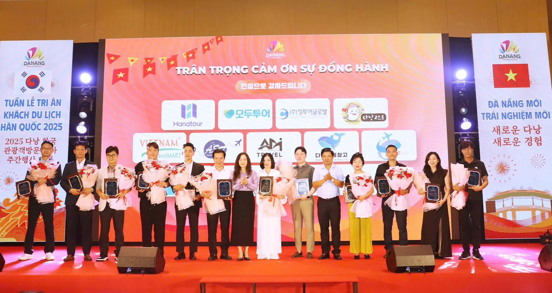 Đà Nẵng tri ân các đơn vị xúc tiến, kết nối thị trường khách Hàn Quốc
