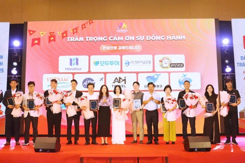 Đà Nẵng tri ân các đơn vị xúc tiến, kết nối thị trường khách Hàn Quốc