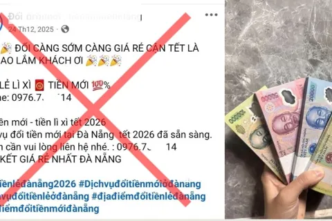 Cảnh giác thủ đoạn lừa đảo “đổi tiền mới, tiền lẻ” trên mạng xã hội dịp cận Tết