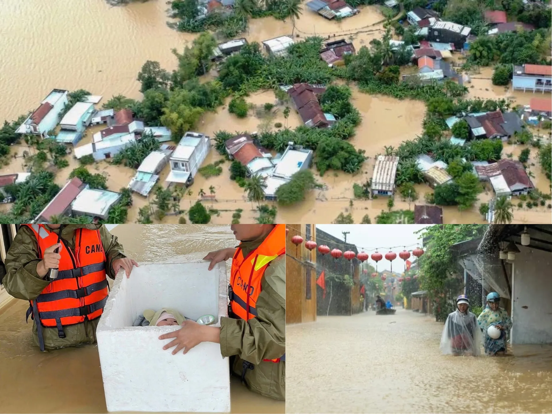 “Thương lắm miền Trung ơi…” - Nỗi đau vẫn còn đó giữa dòng nước lũ