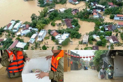 “Thương lắm miền Trung ơi…” - Nỗi đau vẫn còn đó giữa dòng nước lũ