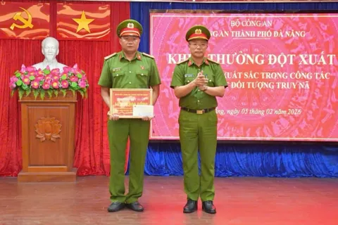 Đà Nẵng: khen thưởng lực lượng bắt thành công 3 đối tượng truy nã nguy hiểm trốn ra nước ngoài