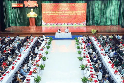 Đà Nẵng gặp mặt đoàn đại biểu tham dự lễ kỷ niệm 80 năm Quốc khánh tại Thủ đô