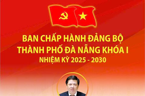 Ra mắt Ban Chấp hành Đảng bộ thành phố Đà Nẵng khóa I, nhiệm kỳ 2025 - 2030
