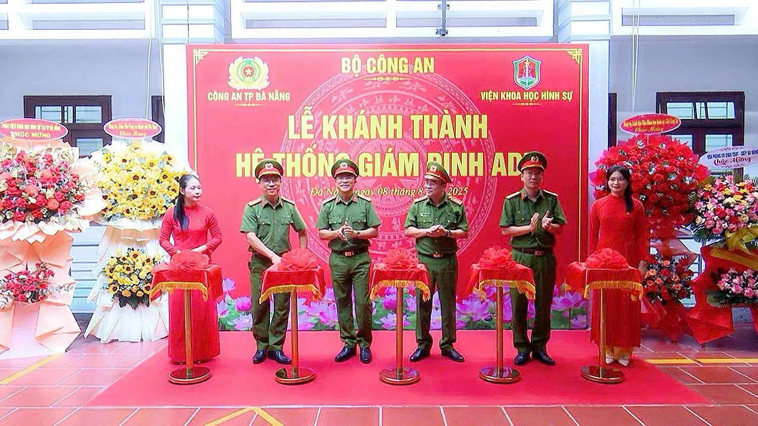 Khánh thành hệ thống giám định ADN hiện đại tại Công an thành phố Đà Nẵng