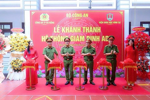 Khánh thành hệ thống giám định ADN hiện đại tại Công an thành phố Đà Nẵng