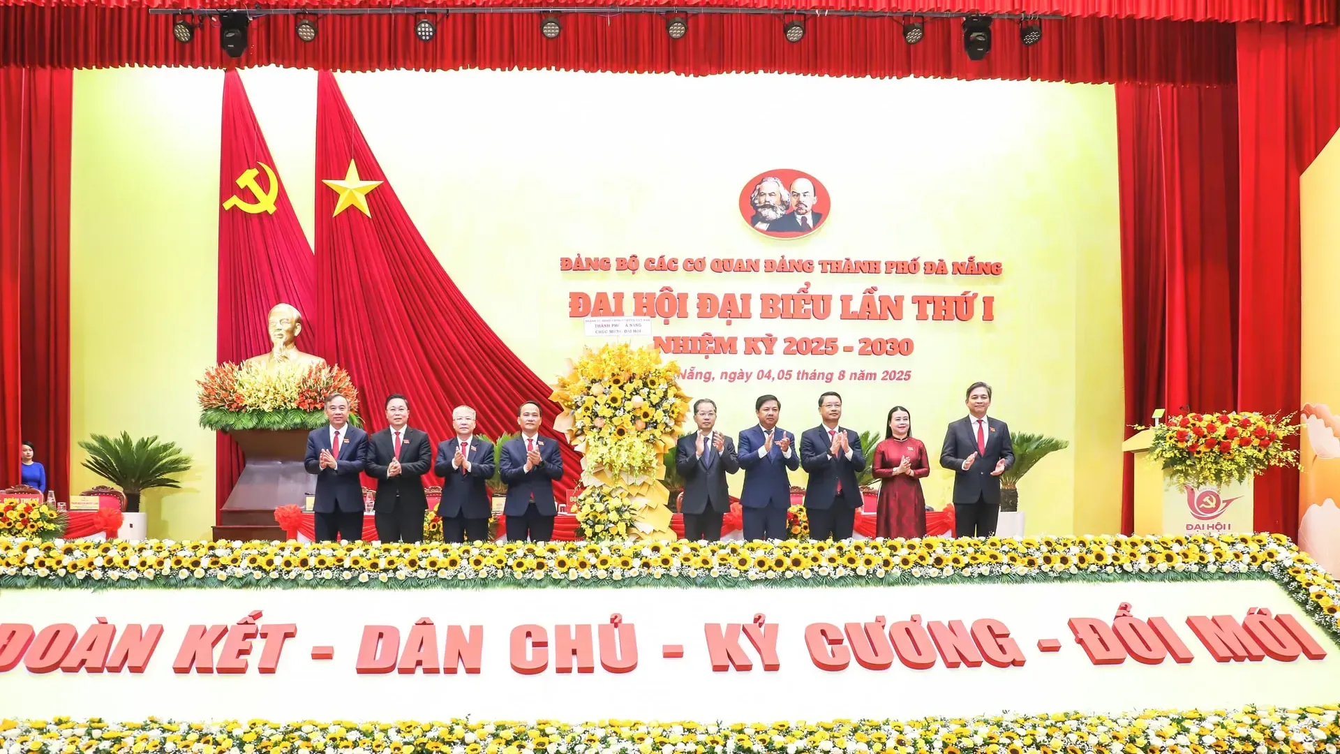 Khai mạc Đại hội Đảng bộ Các cơ quan Đảng thành phố Đà Nẵng lần thứ I, nhiệm kỳ 2025 2030
