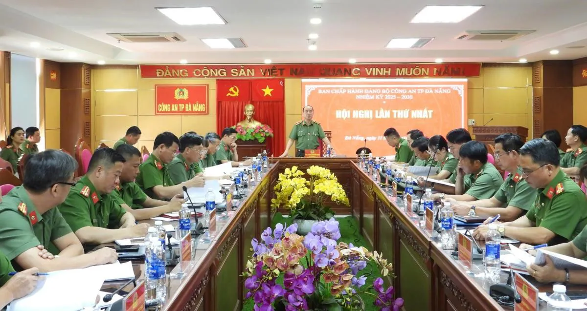 Công bố nhân sự Ủy ban Kiểm tra Đảng ủy Công an thành phố Đà Nẵng nhiệm kỳ 2025-2030