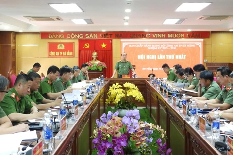 Công bố nhân sự Ủy ban Kiểm tra Đảng ủy Công an thành phố Đà Nẵng nhiệm kỳ 2025-2030