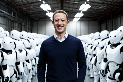 Tầm nhìn "không giống ai" của Mark Zuckenberg về AI
