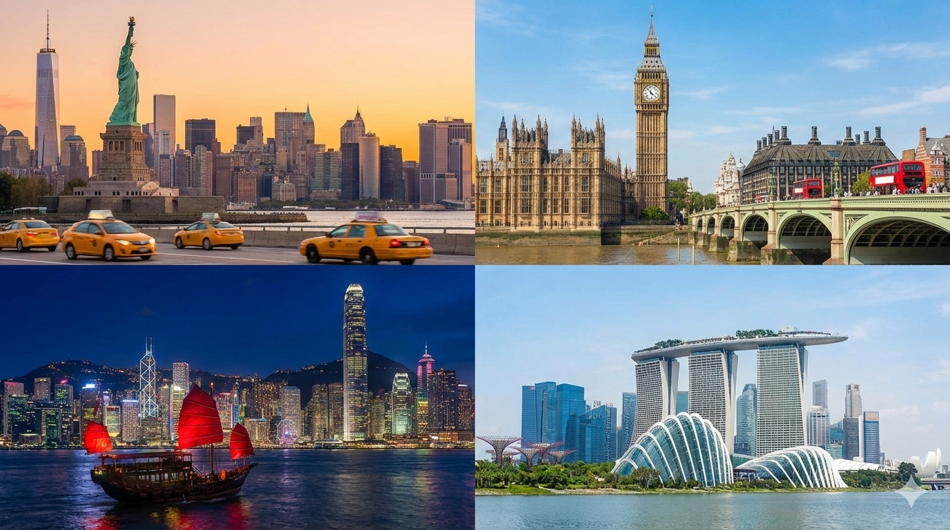 Từ New York đến Singapore: bí quyết xây dựng các trung tâm tài chính hàng đầu
