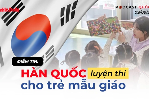 Điểm tin: Hàn quốc luyện thi cho trẻ mẫu giáo
